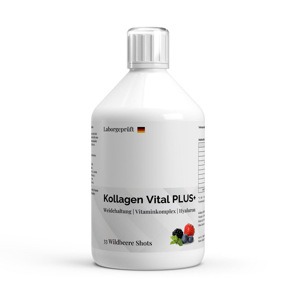 Collagen Vital PLUS+ Shots - Wild Berry - 500ml