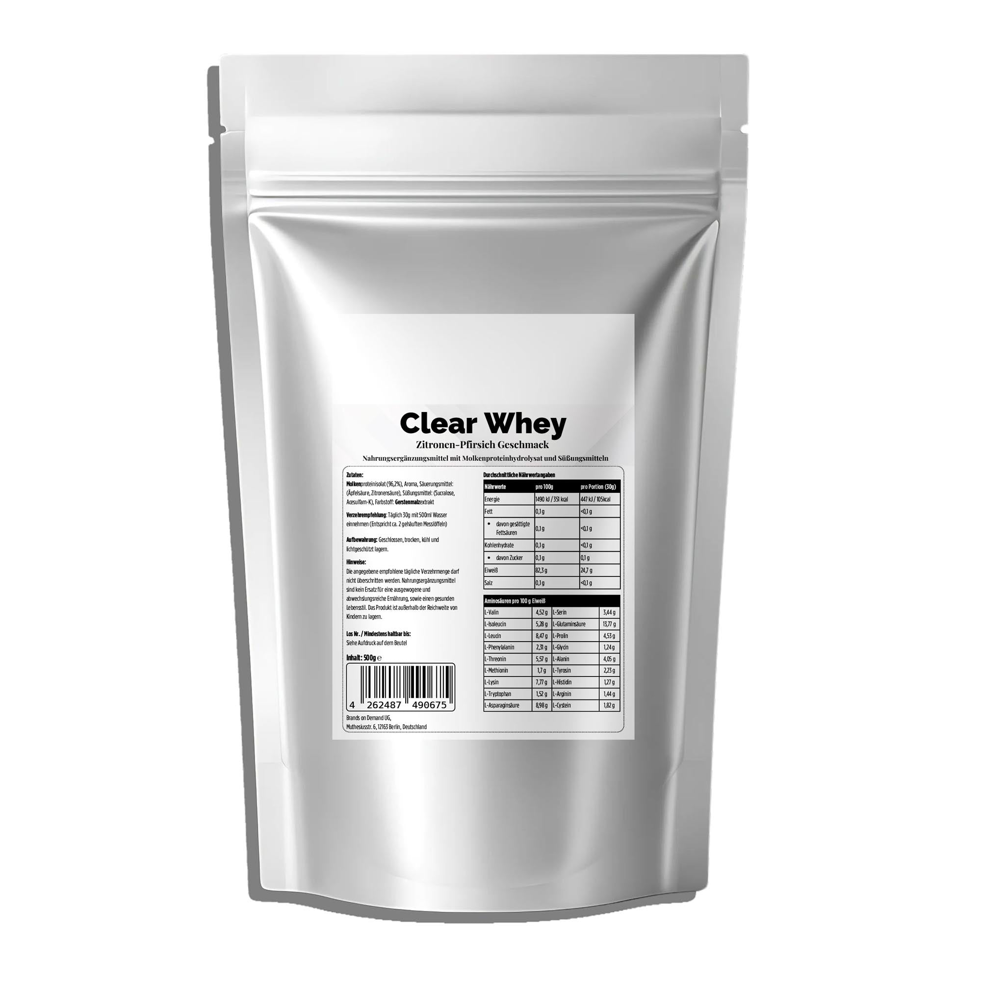 Clear Whey Protein Iced Tea Peach - 500g
